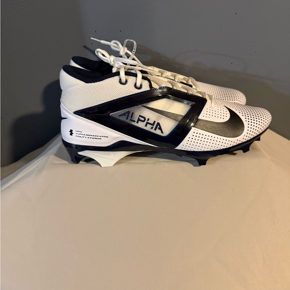 Nike Alpha Men's White and Black Athletic Shoes